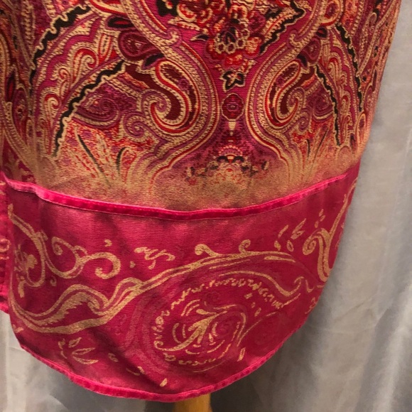 Valerie Stevens petites all silk lined dress 10 P. Side zipper - Picture 4 of 11